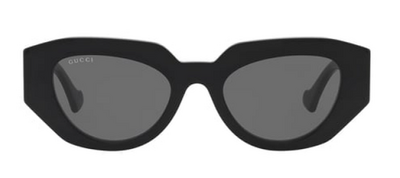 Gucci GG1421S 001 Black Square Frame Sunglasses 51-20