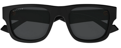 Gucci GG 1427S 002 Black Square Sunglasses 53mm