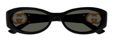 Gucci GG1660S 001 Black Square Sunglasses 54mm