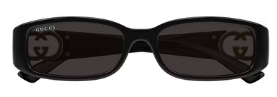 Gucci GG1661S 001 Black Square Sunglasses 54mm