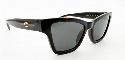 Gucci GG1982S 002 Dark Brown Square Sunglasses 53mm
