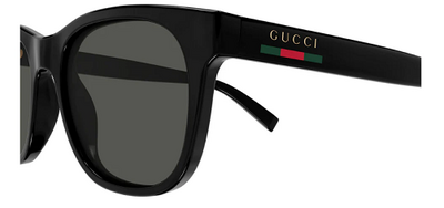 Gucci GG1985S 001 Black Square Sunglasses 54mm