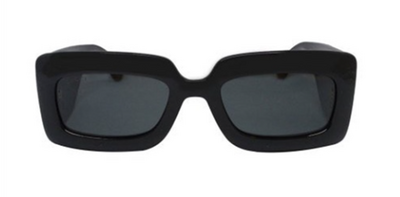 Gucci GG0811S 001 Black Sunglasses with Smoke Lenses 53-21