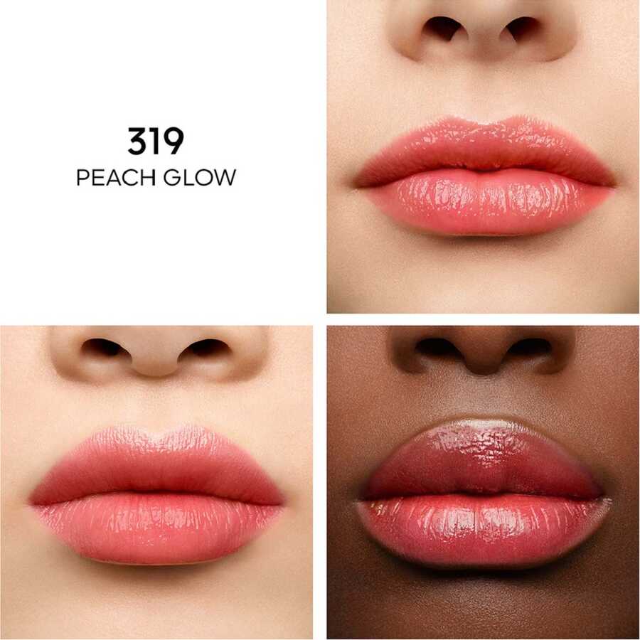 Guerlain KissKiss Bee Glow Lip Balm 319 Peach Glow