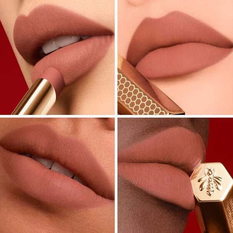 Guerlain KissKiss Blur Matte Lipstick 168 Blooming Lily 1.85g