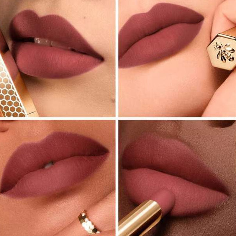 Guerlain KissKiss Blur Matte Lipstick 396 Peony Kiss 1.85g