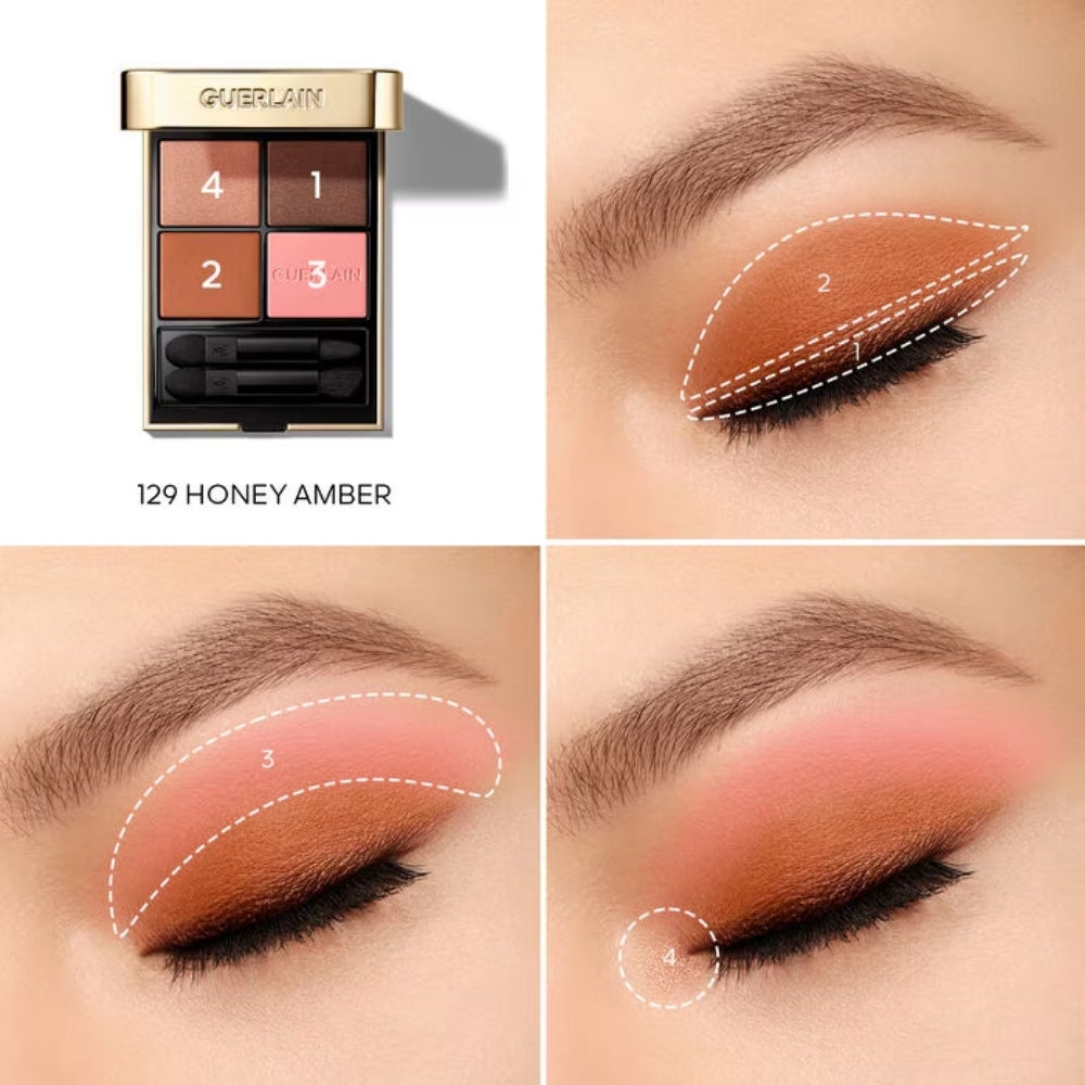 Guerlain Ombres G Eyeshadow 129 Honey Amber Palette