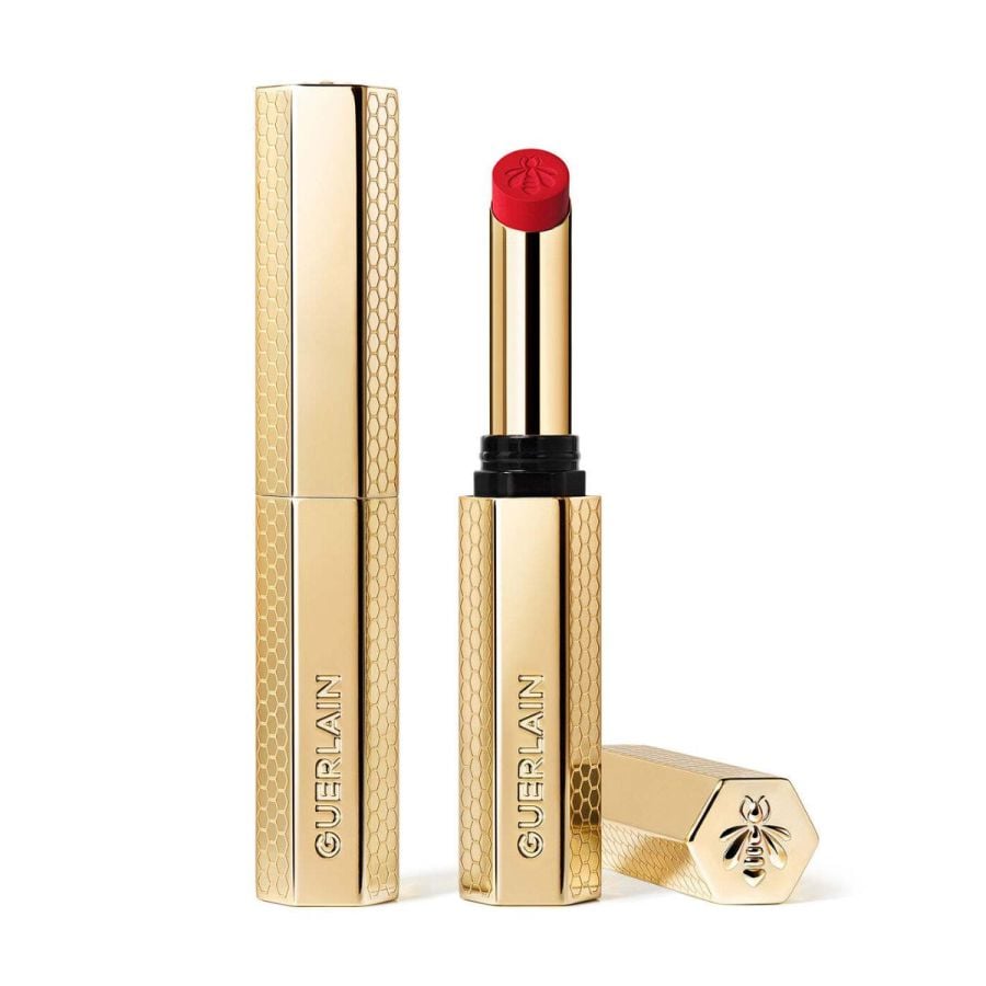 Guerlain KissKiss Blur Matte Lipstick 510 Petal Red 1.85g