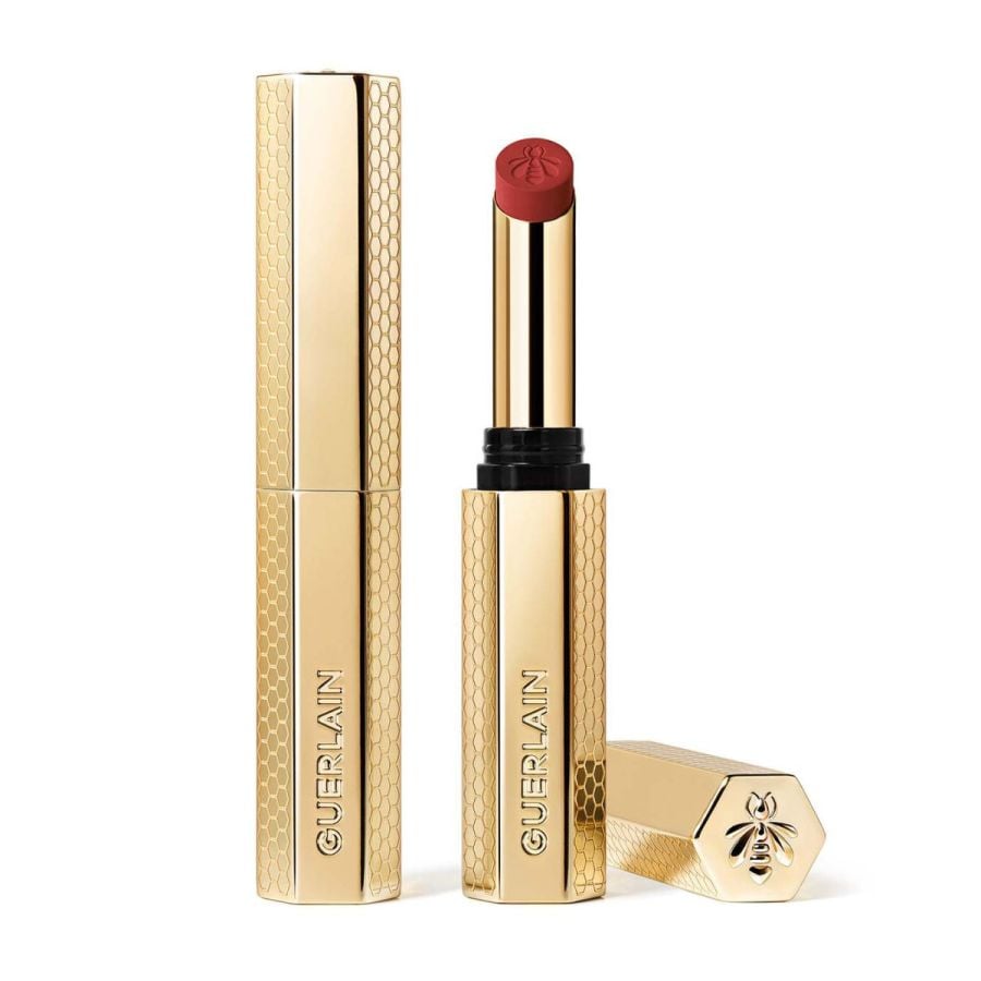 Guerlain KissKiss Blur Matte Lipstick Red Aster 599 3.5g