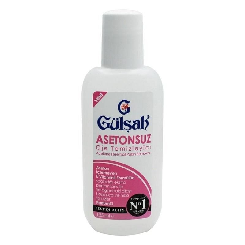 Gulsah Acetone-Free Nail Polish Remover 125ml