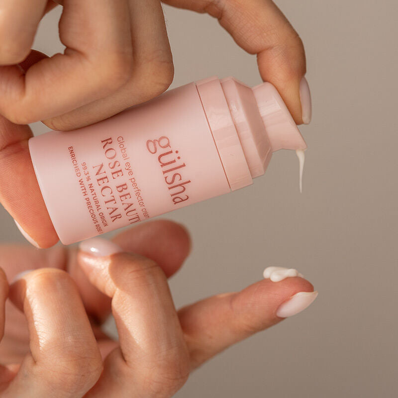Gulsha Rose Infused Eye Cream for Brightening and Firming 15 ml