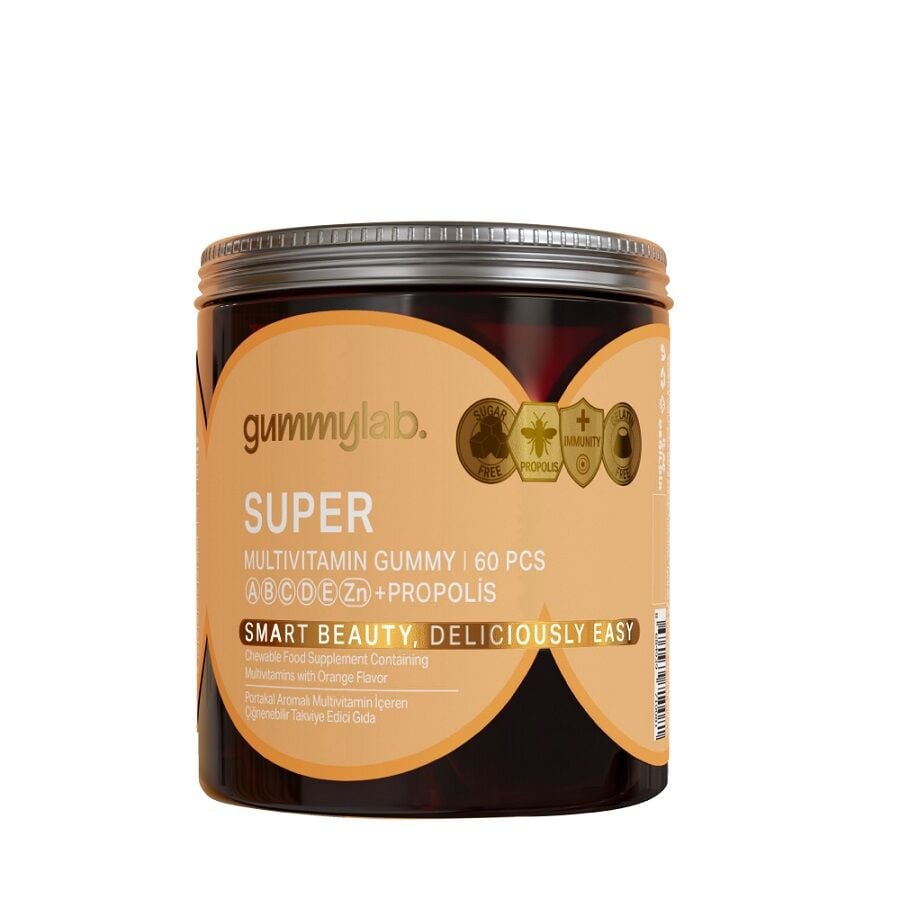 Gummy Lab Super Multivitamin Daily Wellness Support 60 Gummies