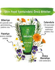 Weleda Skin Food: Intense Hydration & Nourishment for Dry, Damaged Skin | Natural Moisturizing Cream for Face, Hands, Elbows & Cracked Heels (2.54 fl oz) Weleda Skin Food: Dry Skin Moisturizer & Nourishing Cream Skin Food cream, Weleda Skin Food, dry skin moisturizer, nourishing skin cream, natural skincare for dry skin, intensive moisturizing cream, cracked heel treatment, elbow moisturizer, moisturizer, Violet extract, Chamomile extract, Calendula flower extract, beeswax formula, plant oils, face, hands, 