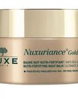 Nuxe Nuxuriance Gold Anti-Aging Night Balm: Restore, Replenish & Firm Mature Skin | Natural Wrinkle Treatment with Saffron & Shea Butter Nuxe Night Balm: Anti-Aging, Wrinkle Repair | Mature Skin Nuxe Nuxuriance Gold, Anti-aging night balm, Night cream for mature skin, Natural anti-wrinkle treatment, Dry skin night repair, Safran and Bougainvillea night cream, Shea butter night balm, Replenishing night face cream, night balm, anti-aging, wrinkle cream, dry skin, mature skin, saffron, shea butter, bougainvill