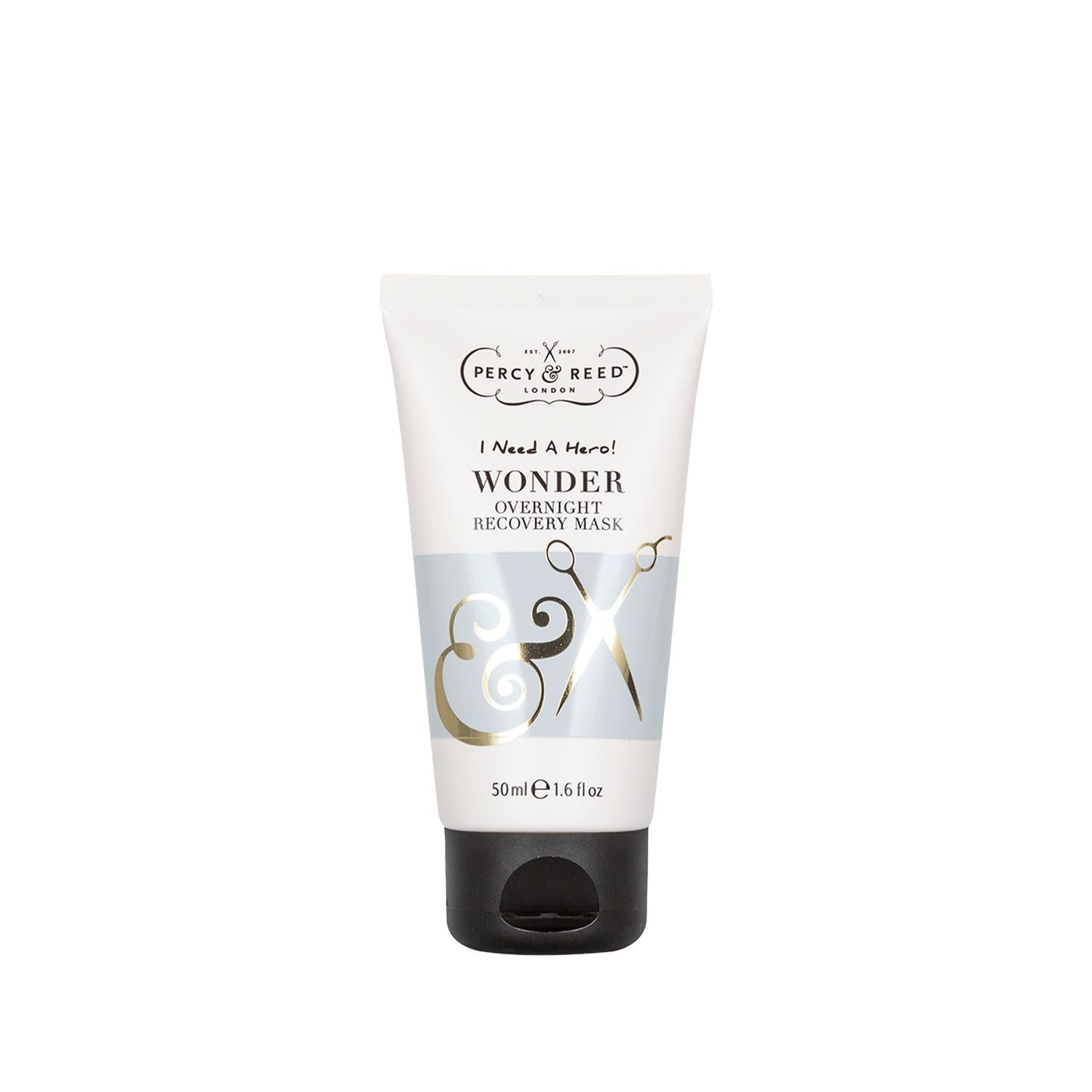 Percy & Reed I Need A Hero! Overnight Repairing Hair Mask: Restore Damaged Hair While You Sleep - Leave-In Treatment (1.69 fl oz) Percy & Reed Overnight Hair Mask: Repair Damaged Hair While You Sleep hair mask, night hair mask, repairing hair mask, damaged hair treatment, leave-in hair mask, overnight hair repair, Percy & Reed hair mask, hair repair treatment, hair conditioning mask, hair strengthening mask, hair care, hair treatment, overnight mask, leave-in treatment, hair repair, dry hair, damaged hair, 