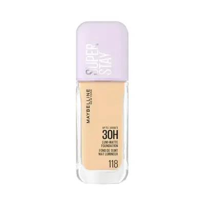 Maybelline Lumi Matte Foundation - 118: Lightweight, Medium Coverage, Long Lasting Natural Matte Finish, Perfect for Oily Skin Maybelline Lumi Matte Foundation: Natural Matte Finish + Long Lasting matte foundation, long lasting foundation, lightweight foundation, Maybelline foundation, medium coverage foundation, natural matte finish foundation, oil control foundation, foundation for oily skin, foundation, makeup, beauty, cosmetics, matte finish, long-wearing, lightweight, breathable, moisturizing, medium c