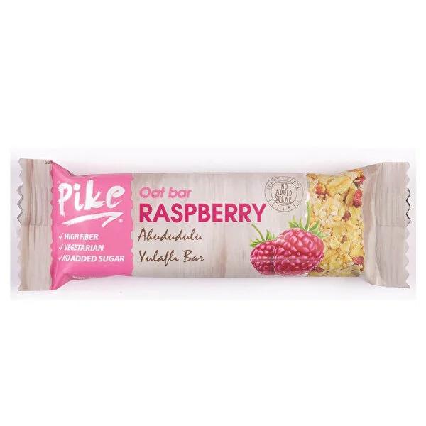 Pike Ahududulu Yulaflı Bar 40 gr - Healthy Oat and Raspberry Energy Bar, High in Fiber, No Added Sugar Pike Oat & Raspberry Energy Bar - Healthy Snack healthy snack, oat bar, raspberry energy bar, high fiber snack, prebiotic bar, vegetarian snack, no added sugar, natural energy, wholesome ingredients, digestive health, gut health