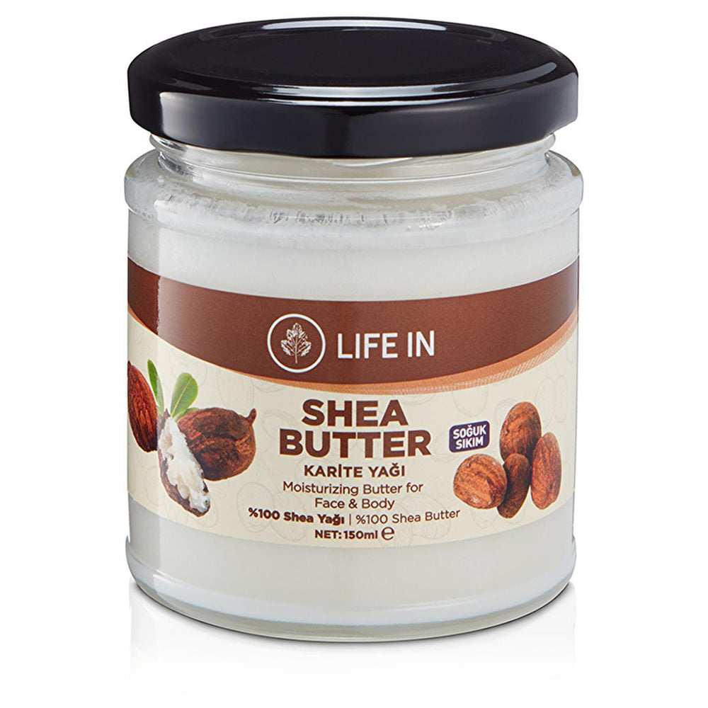 Life In Shea Butter Body Oil 150ml - Natural Moisturizing Oil for Dry Skin - Body Oil
