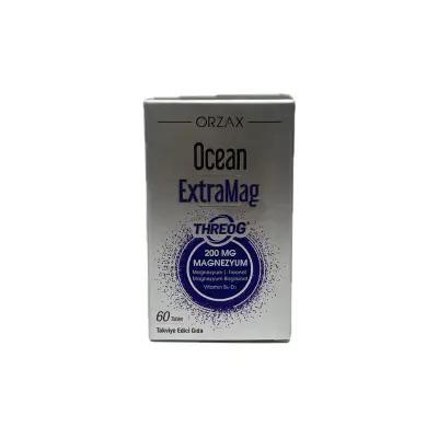 Orzax Ocean Extramag Threog 200 Mg - Magnesium & Vitamin Supplement for Adults - 60 Capsules - image 3