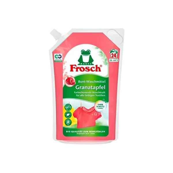 Frosch Pomegranate Liquid Laundry Detergent: Color Safe, Hypoallergenic, Dye & Preservative-Free for Sensitive Skin - 24 Loads Frosch Pomegranate Detergent: Color Safe, Hypoallergenic liquid laundry detergent, color safe detergent, hypoallergenic detergent, sensitive skin laundry detergent, dye free detergent, preservative free detergent, pomegranate laundry detergent, gentle laundry detergent, color protecting detergent, laundry detergent, color safe, hypoallergenic, sensitive skin, dye free, preservative 