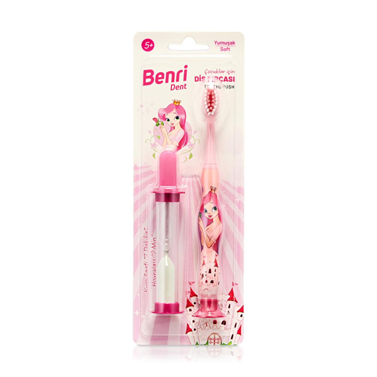 Benri Dent Children's Toothbrush with Timer - Soft Bristle, Ergonomic Handle, Gentle on Teeth and Gums Benri Dent Children's Toothbrush - Soft & Gentle children's toothbrush, soft bristle toothbrush, kids oral care, ergonomic toothbrush, timed toothbrush, oral hygiene for kids, gentle toothbrush, kids dental care, toothbrush with timer