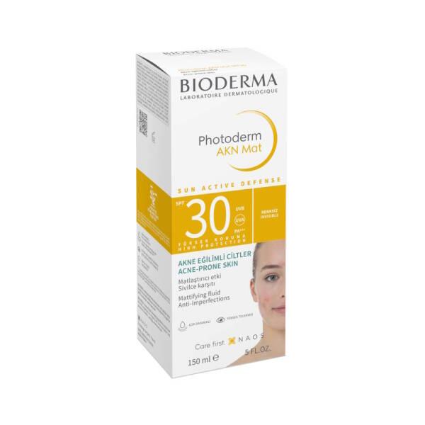 Bioderma Photoderm AKN Mat SPF30 Sunscreen Cream - Anti-Acne, Mattifying, Non-Greasy Sun Protection Bioderma SPF30 Sunscreen Cream for Acne-Prone Skin SPF30 sunscreen, Anti-acne sunscreen, Mattifying sunscreen cream, Non-greasy sun protection, Photostable sunscreen, Acne-prone skin care, Sun protection for sensitive skin, Daily sun care, Outdoor sunscreen, Dermatologically tested sunscreen, Bioderma Photoderm AKN Mat