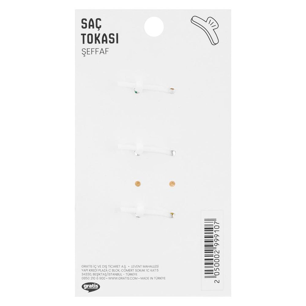 Eklips Şeffaf Kurdele Toka Natural