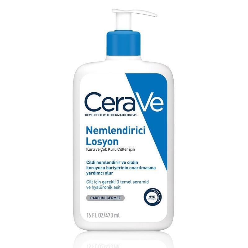 CeraVe Moisturizing Lotion 16.01 fl oz - Fragrance-Free, Hyaluronic Acid & Ceramide Rich for Dry Skin - view 2