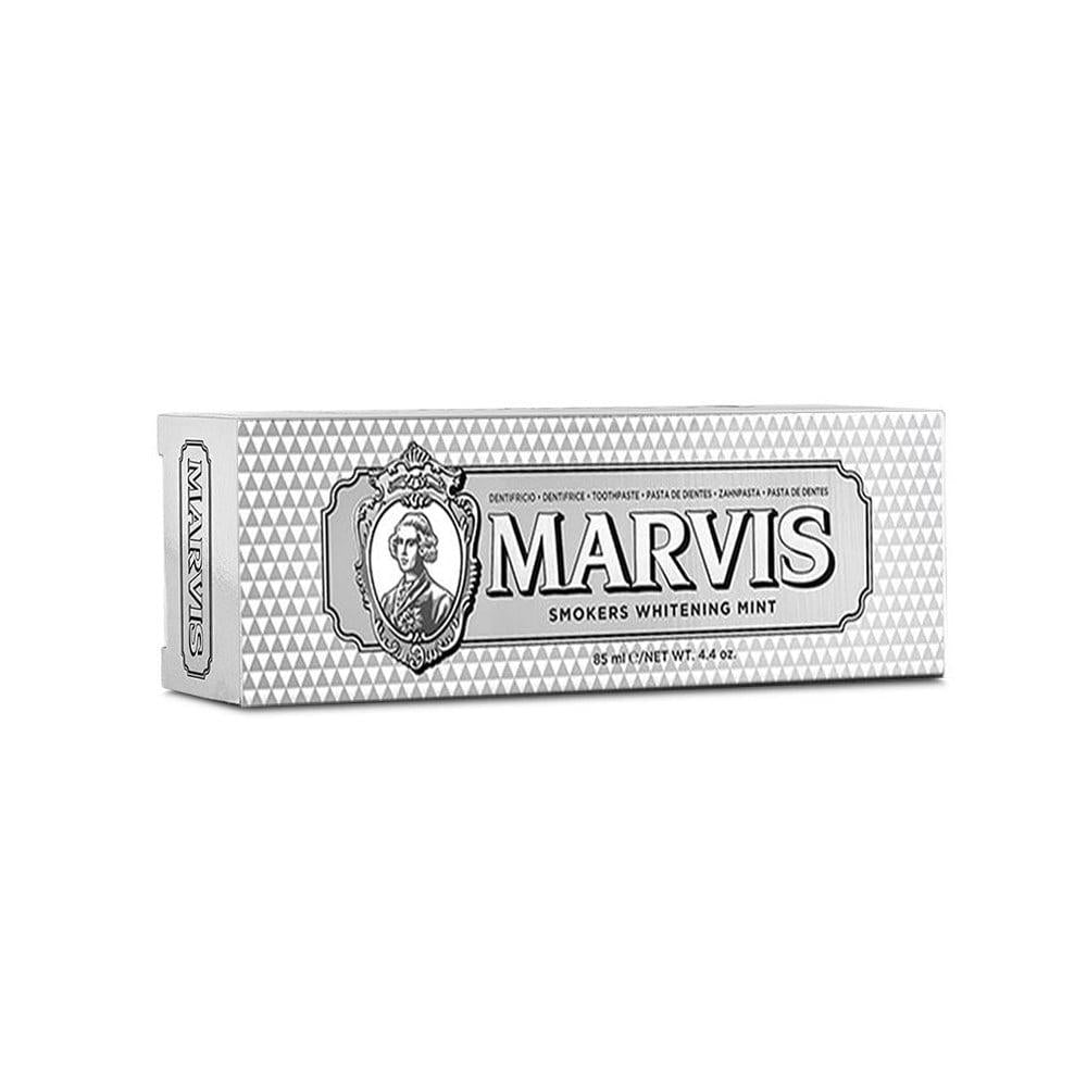 marvis smokers whitening toothpaste 85 ml, marvis whitening toothpaste tube, marvis toothpaste with mint flavor Marvis Smokers Whitening Toothpaste - 85 ml | Refreshing Mint Marvis Smokers Whitening Toothpaste 85 ml marvis, smokers-toothpaste, whitening-toothpaste, adult-dental-care, mint-flavored, ai-generated, stain-removal, dental-hygiene, creamy-toothpaste, cavity-protection