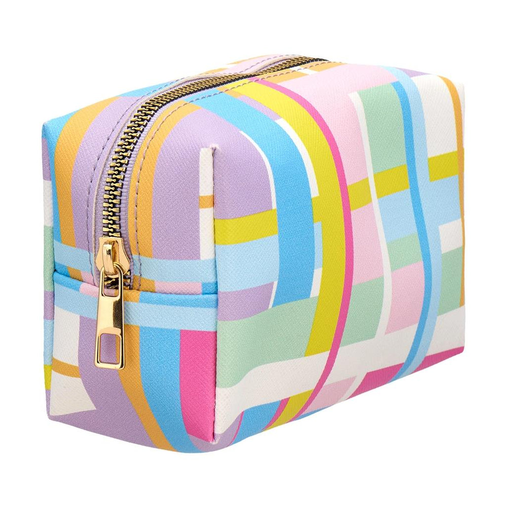 Eklips Small Colorful Makeup Bag for Travel and Handbags