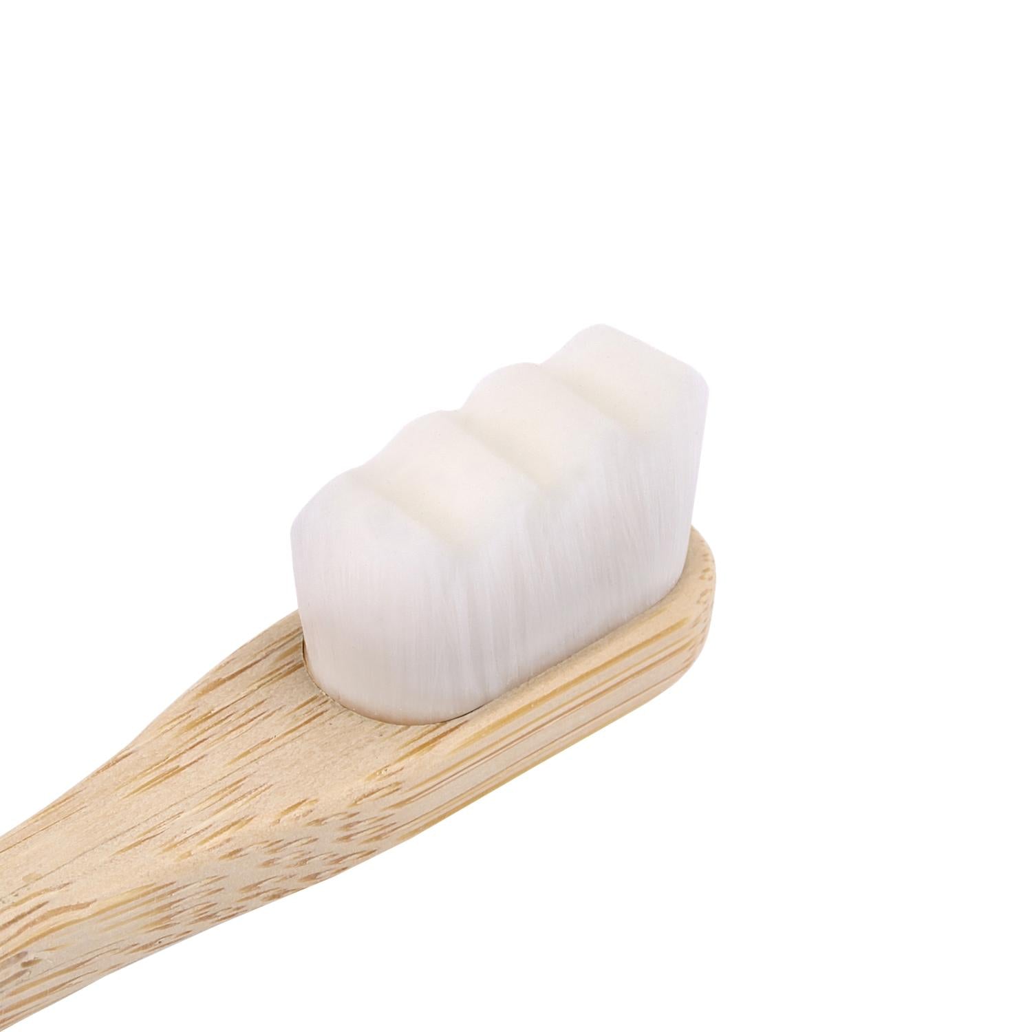 T-Brush Nano Bambu Cream Adult Toothbrush - Eco-Friendly Bamboo Toothbrush for Sustainable Oral Care T-Brush Nano Bambu Cream Toothbrush - Eco-Friendly Oral Care bamboo toothbrush, eco-friendly toothbrush, sustainable oral care, adult toothbrush, natural toothbrush, eco-friendly oral care, sustainable living, environmentally conscious, green living, oral hygiene, toothbrush, sustainable products, bamboo products, cream toothbrush, manual toothbrush
