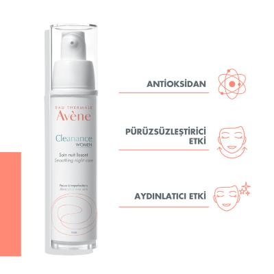 avene cleanance night cream packaging, avene cleanance night cream application Avene Cleanance Night Cream - Smoothing Formula | 30 ml Avene Cleanance Night Cream for Acne-Prone Skin avene, cleanance, night-cream, acne-prone-skin, women-skincare, smoothing-cream, skin-treatment, moisturizing-cream, ai-generated, anti-aging