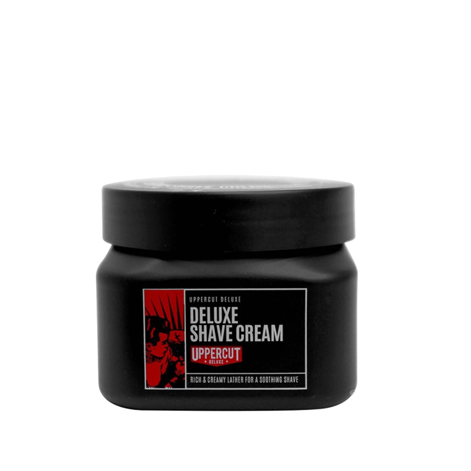 Uppercut Deluxe Shave Cream for Men - Premium Shaving Cream with Deluxe Formula, 120g Uppercut Deluxe Shave Cream - Premium Shaving for Men Uppercut Deluxe Shave Cream, Deluxe Shaving Cream for Men, Premium Shaving Products, Grooming Essentials for Men, Shaving Cream 120g, Men's Grooming, Shaving Essentials, Premium Personal Care, Sensitive Skin Solutions