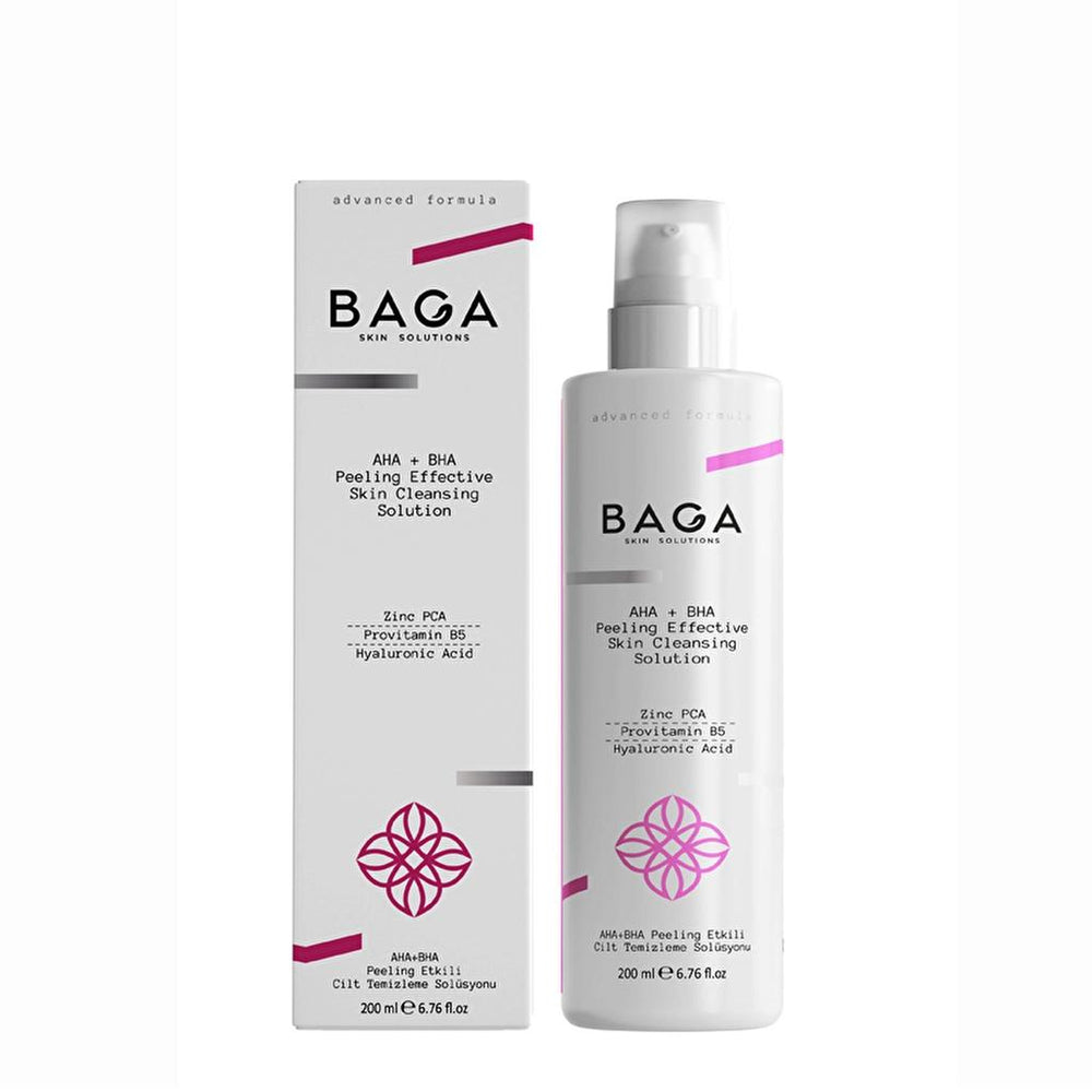 Baga AHA & BHA Pore Tightening Cleansing Solution 200 ml