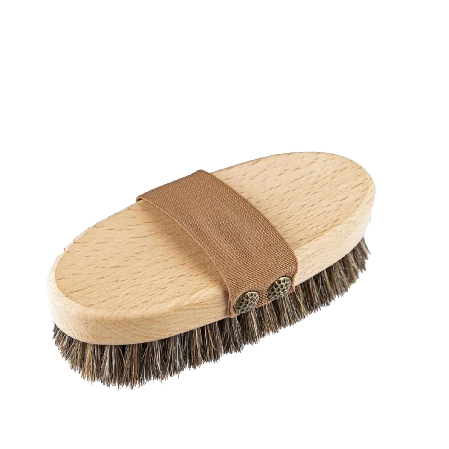 Lionesse Horsehair Body Brush 011 - Natural Exfoliation for Healthy Skin Lionesse Horsehair Body Brush 011 - Natural Exfoliation body brush, horsehair body brush, natural exfoliation, manual body care, traditional grooming tools, skincare, grooming, natural skincare, horsehair, manual operation, environmentally friendly, healthy skin, smooth skin, exfoliating brush, body care, Lionesse