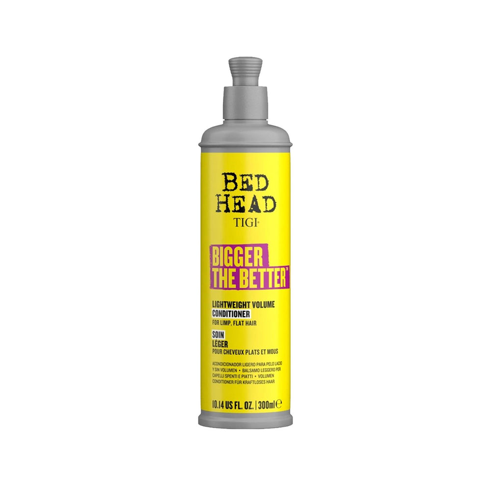 Tigi Bed Head Bigger The Better Volumizing Conditioner: 300ml Salon Quality Hair Volume & Thickening for Fine Hair Tigi Bed Head Volumizing Conditioner - Add Volume to Fine Hair volumizing conditioner, hair volume conditioner, fine hair conditioner, Tigi Bed Head conditioner, Bigger The Better conditioner, hair thickening conditioner, salon quality conditioner, volume boosting hair care, hair conditioner, volume, thickening, fine hair, flat hair, salon quality, hair care, beauty, conditioner, hair product, 