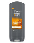 Dove Men+Care Sandalwood & Vanilla Body Wash 400 ml