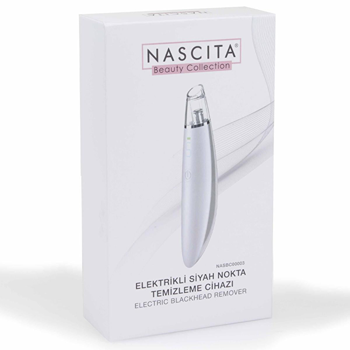 Nascita Electric Blackhead Remover Device - Portable Facial Suction with 5 Interchangeable Heads & Adjustable Suction Power Nascita Electric Blackhead Remover - Portable Facial Suction Device electric blackhead remover, portable facial suction device, rechargeable skincare tool, customizable suction power, multiple suction heads, skincare device, blackhead removal, acne treatment, facial care, skincare routine, beauty tool, facial suction device