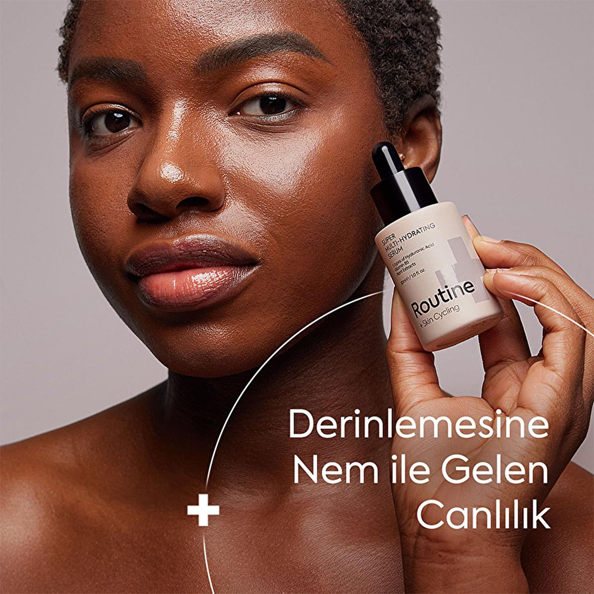 Routine+ Hyaluronic Acid Serum with Vitamin B5 - 24 Hour Deep Hydration, Vegan &amp; Cruelty-Free Skincare Routine+ Hyaluronic Acid Serum - Vegan &amp; Cruelty-Free hyaluronic acid serum, vegan skincare, cruelty-free beauty products, deep hydration skincare, anti-aging serum, skincare routine, sensitive skin, dry skin, mature skin, clean beauty, sustainable beauty
