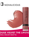 Bourjois Rouge Velvet Lipstick 13 Nohalicious Matte Finish