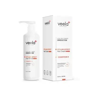 Veela Leave-In Hair Cream for Hard-to-Manage Hair - Moisturizing, Styling, and Hydrating Benefits | 16.91 fl oz Veela Leave-In Hair Cream - Moisturizing & Styling leave-in hair cream, hair moisturizer, hard-to-manage hair, Veela hair products, curl definition cream, hair care, moisturizing hair cream, styling hair product, frizz control, curly hair care, dry hair solution, hair nourishment