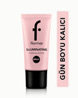 Flormar Illuminating Primer Plus - Hydrating Makeup Primer for Radiant Finish, Green Tea & Acai Extracts - Makeup Primer