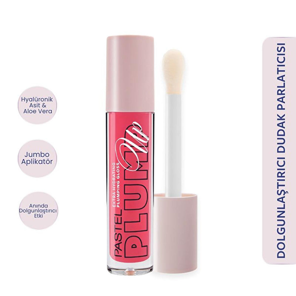 Pastel Profashion Plump Up Extra Hydrating Plumping Gloss 204 - Vegan Hydrating Lip Gloss for Dry Lips - view 3