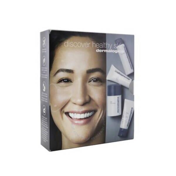 Dermalogica Skincare Set - Travel Sized Cleansing, Exfoliating, and Moisturizing Kit - Exfoliator