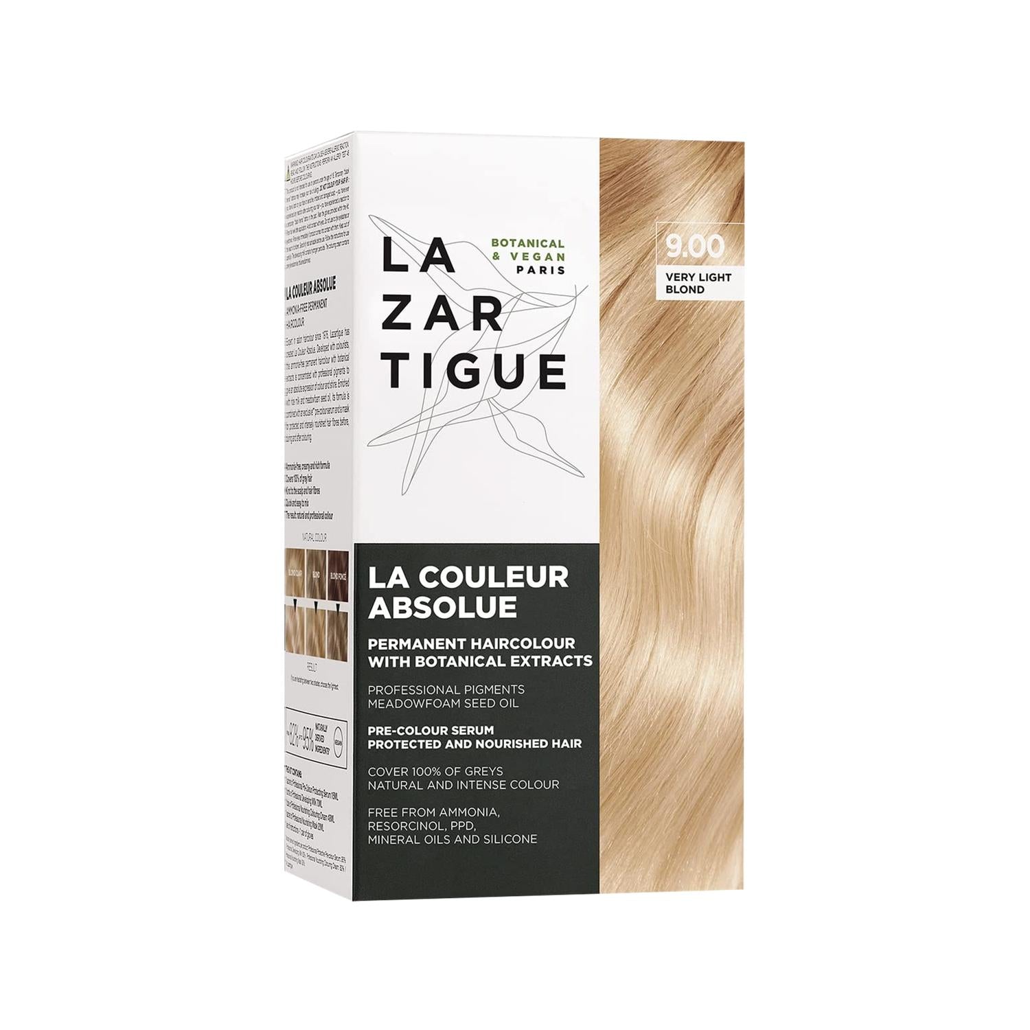 Lazartigue Absolue Colour 9.0 Very Light Blond Hair Dye - Achieve Vibrant, Long-Lasting Color Lazartigue 9.0 Very Light Blond Hair Dye - Vibrant & Long-Lasting Lazartigue Absolue Colour, Hair Dye, Very Light Blond, 9.0 Hair Color, Hair Coloring Products, Beauty, Personal Care, Hair Care, Blond Hair Dye, Long-Lasting Hair Color, Vibrant Hair Color