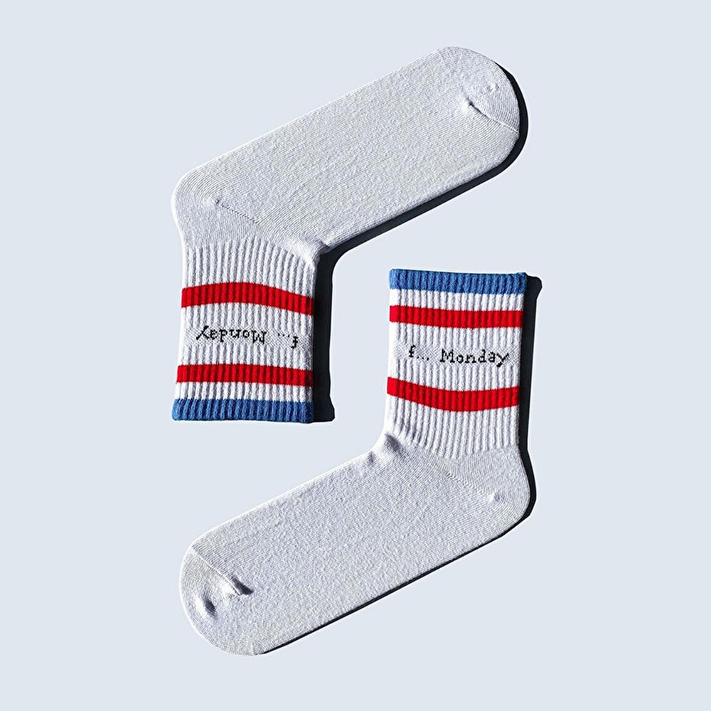 Carnaval Socks 7-Pack Slogan Designed Comfortable Cotton Socks Set for Everyday Wear - view 7
