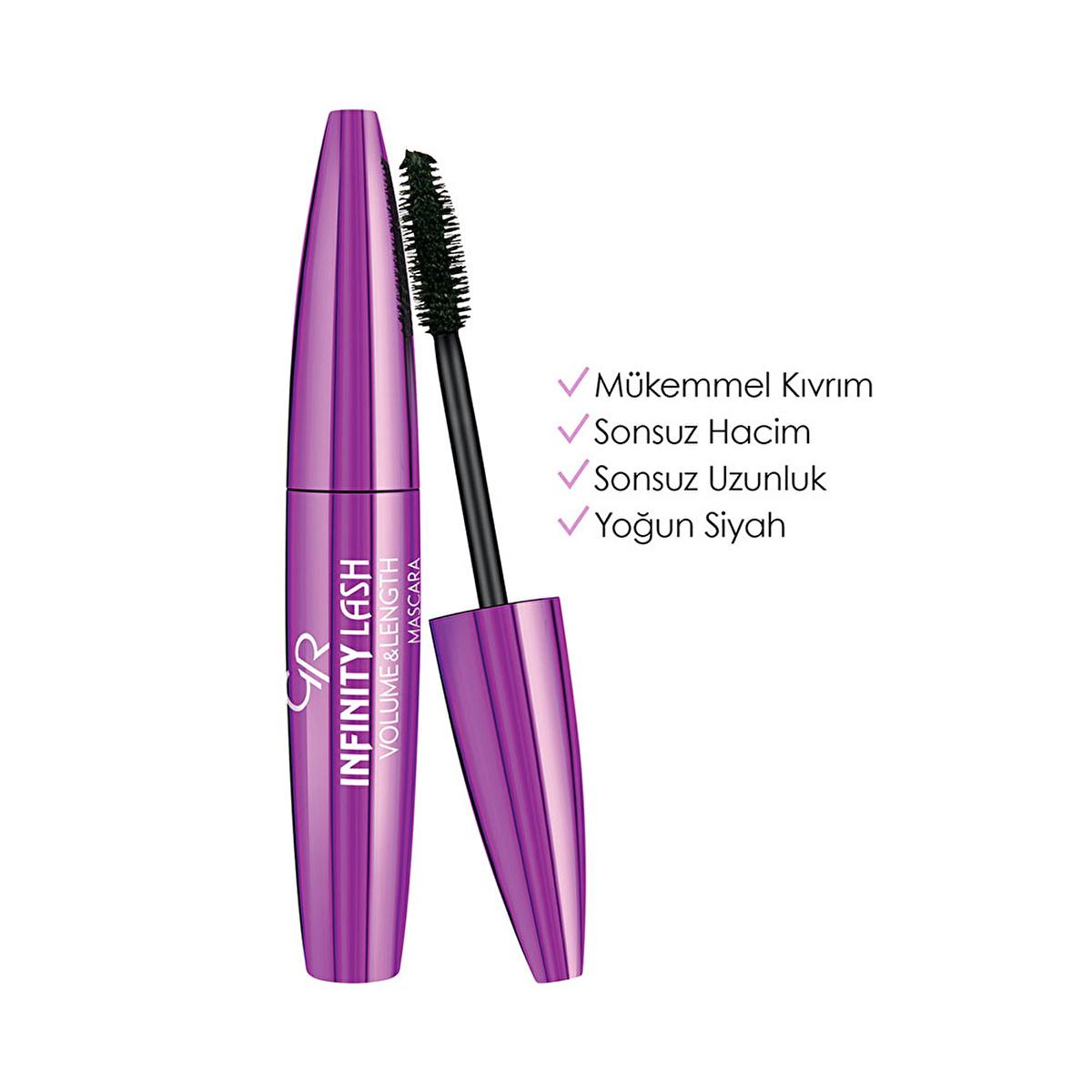 Golden Rose Infinity Lash Mascara - Volume, Length & Curl - Long-Lasting Eyelash Enhancement Golden Rose Infinity Lash Mascara - Volume & Length mascara, eyelash enhancement, volume and length mascara, Golden Rose Infinity Lash, long-lasting eyelash makeup, eye makeup, cosmetics, beauty products, lash enhancement, makeup essentials