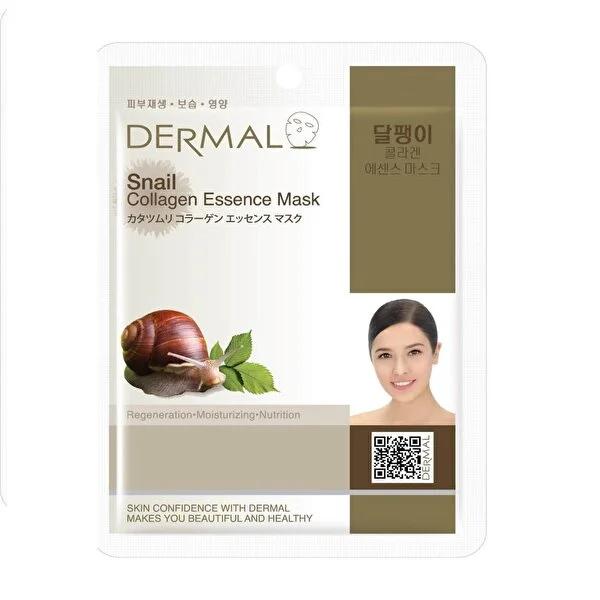 Dermal Collagen Face Mask with Snail Mucin - Natural Skincare, 100% Cotton, Hydrating &amp; Anti-Aging Benefits Dermal Collagen Face Mask - Snail Mucin &amp; Vitamin E face mask, collagen face mask, snail mucin face mask, natural skincare, cotton face mask, anti-aging, hydrating face mask, sensitive skin care, skincare routine, moisturizing face mask, vitamin E face mask, collagen skincare, snail mucin benefits, 100% cotton face mask, dry skin solution, skin nourishment, skin rejuvenation, pre-event skincare, daily