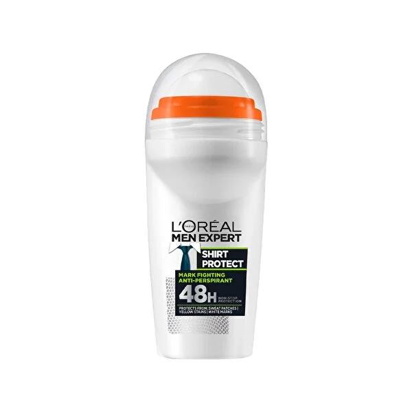 L'oréal Paris Men Expert Roll On Shirt Protect Anti Perspirant Deodorant for Men - 48 Hour Protection, Stain-Free, Alcohol-Free Formula L'oréal Paris Men Expert Anti-Perspirant Deodorant - 48 Hour Protection anti-perspirant deodorant for men, roll-on deodorant, alcohol-free deodorant, L'oréal Paris Men Expert, stain protection deodorant, men's grooming, personal care, long-lasting freshness, sweat protection, clothing protection, sensitive skin, 48-hour protection
