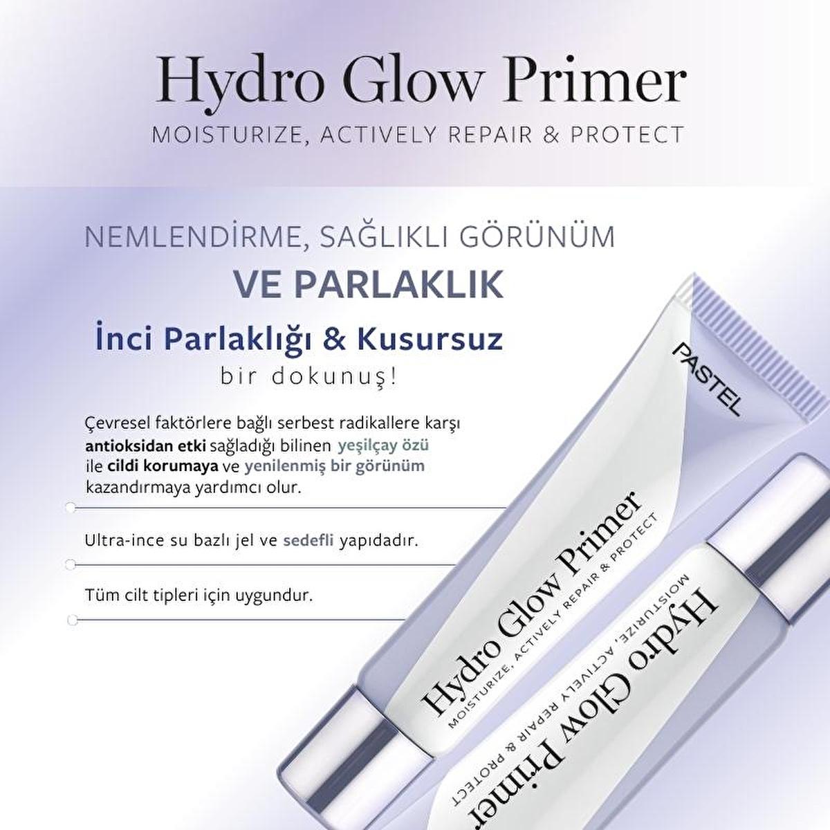 Pastel Hydro Glow Primer - Vegan Makeup Primer with Green Tea Extract, Cruelty-Free, Paraben-Free, 1.01 fl oz Pastel Hydro Glow Primer - Vegan &amp; Cruelty-Free Makeup Primer makeup primer, hydro glow primer, vegan cosmetics, cruelty-free beauty products, paraben-free skincare, gluten-free makeup, green tea extract skincare, dermatologically tested cosmetics, beauty routine simplifier, radiant skin, luminous finish, ethical beauty, sensitive skin friendly, daily makeup, skincare benefits